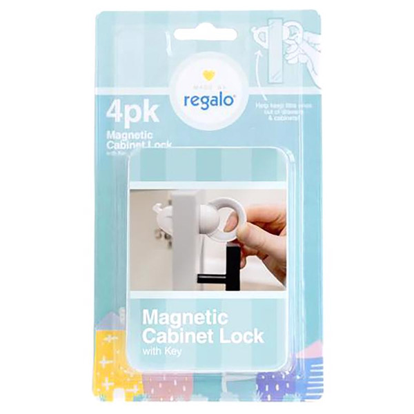MAGNETIC CABINET LCK 4PK