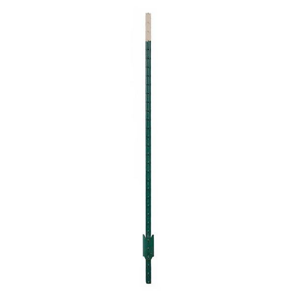 STUDDED T-POST GREEN 6'