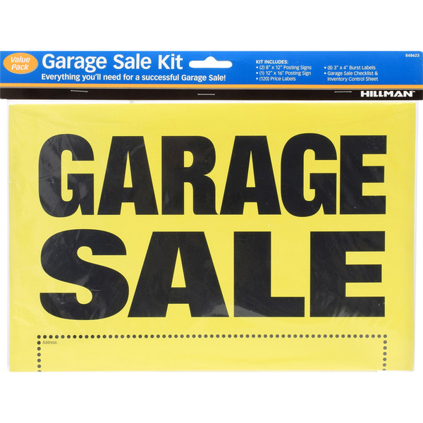 GARAGE SALE KIT 8X12"