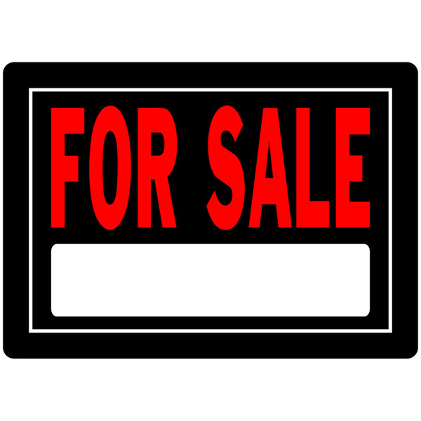 FOR SALE SIGN ALM 10X14"