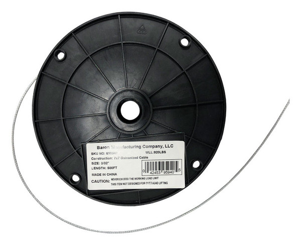 CABLE GALVANIZED STL GRY
