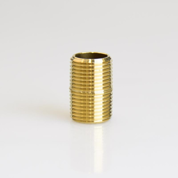 NIPPLE 3/8" X CLOSE MPT