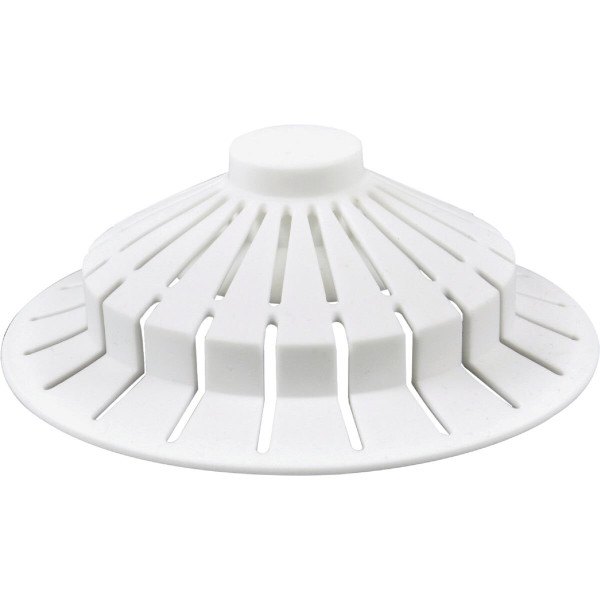 BATH HAIR CATCHER WHT