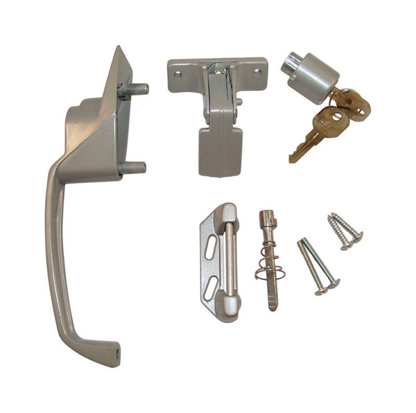 HANDL SCRN DR W/KEY ALM