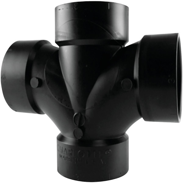TEE SAN ABSDBL 1.5"HUBS