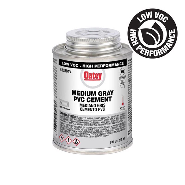 CEMENT PVC GRAY 8OZ