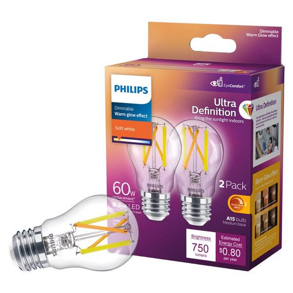 LED A15 E26 MED SW 60W