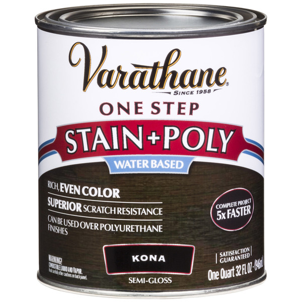 STAIN BLK SEMI-GLOSS 1QT