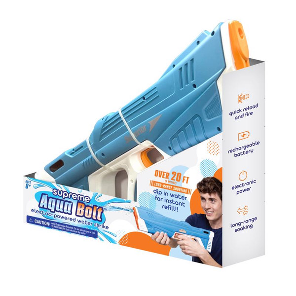 WATER STRK PLST BLU/ORG