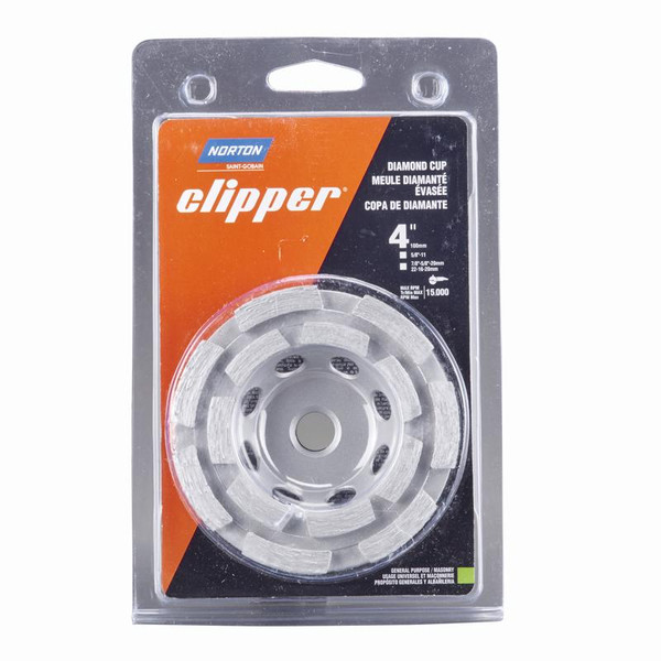 CUP WHEEL DMOND DOUBL 4"