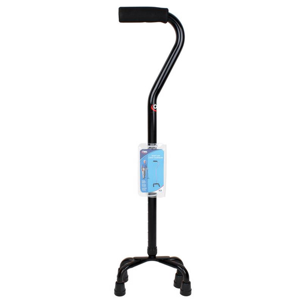 OFFSET QUAD CANE BLK 37"