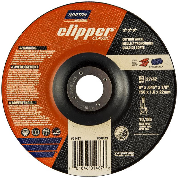 CUT-OFF WHEEL 6"X.045"
