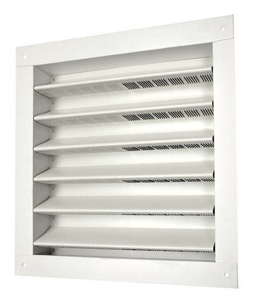 LOUVER WHT ALUM 12"X12"