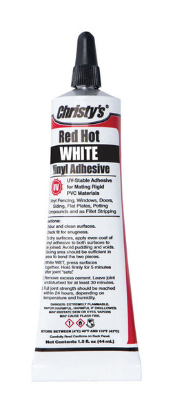 VINYL ADHESIVE WH 1.5OZ