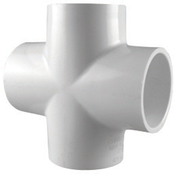 CROSS SCH40 PVC1.25SLIP