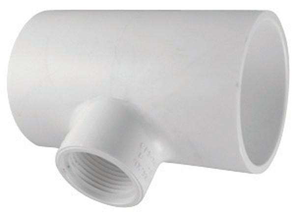 TEE PVC 1X3/4SX1/2FPT