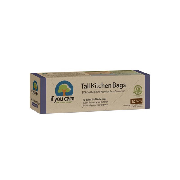 TRASH BAGS 13G 12PK