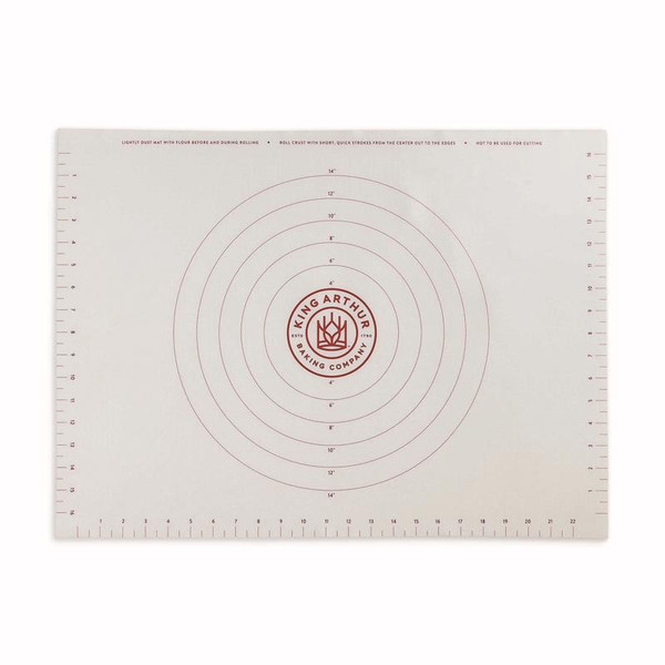 BAKE MAT SLCN WHT 18X25"