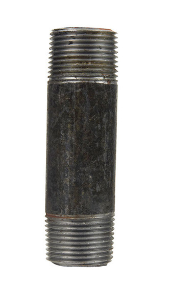 NIPPLE BLACK 1/2X5