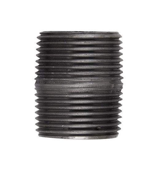 NIPPLE BLACK 1/2XCLOSE