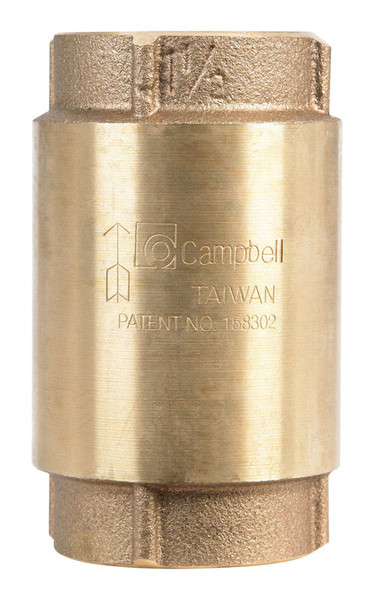 CHCK VLV 1-1/2 RD BRS