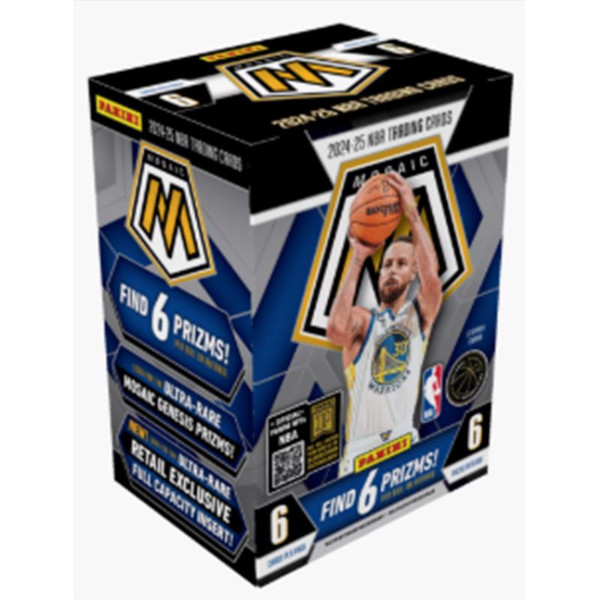 TRD CRD BSKTBL 24/25 BOX Panini Mosaic NBA 2024/25 Basketball Blaster Box Trading Cards Multicolored