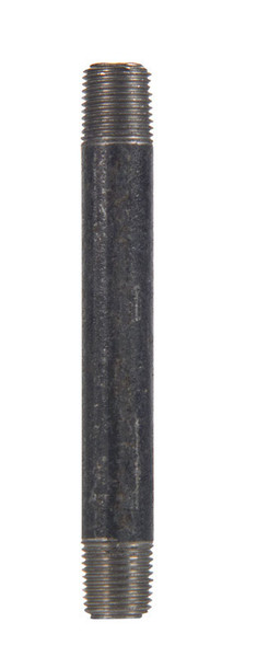 NIPPLE BLACK 3/4 X 7