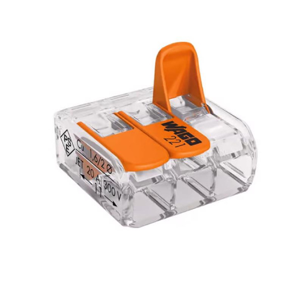 WIRE CNCT 3-PRT LVR 10PK