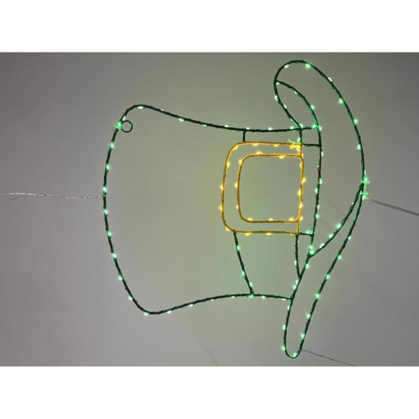 WNDW DCR SHMRCK HT SLHT