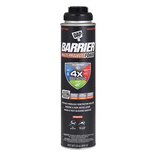 BARRIER FOAM ORANGE 23OZ
