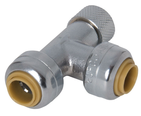 VALVE TEE ADAPT 1/4X3/8