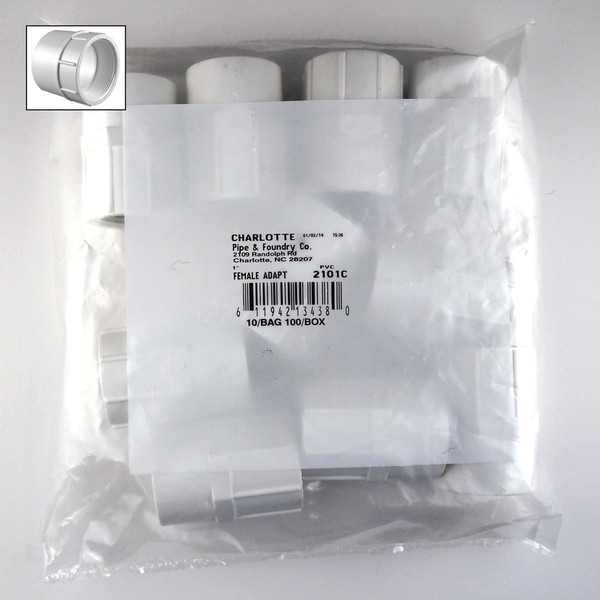 ADAPTR 1FPT SCH40 10PK