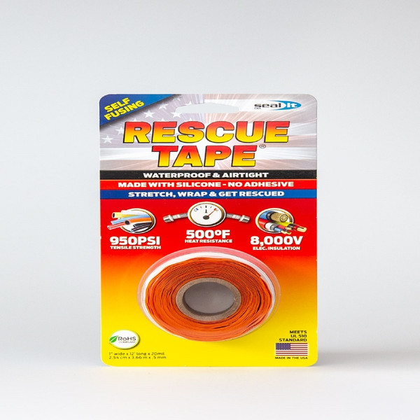 RESCUE TAPE 1 X 12 ORG