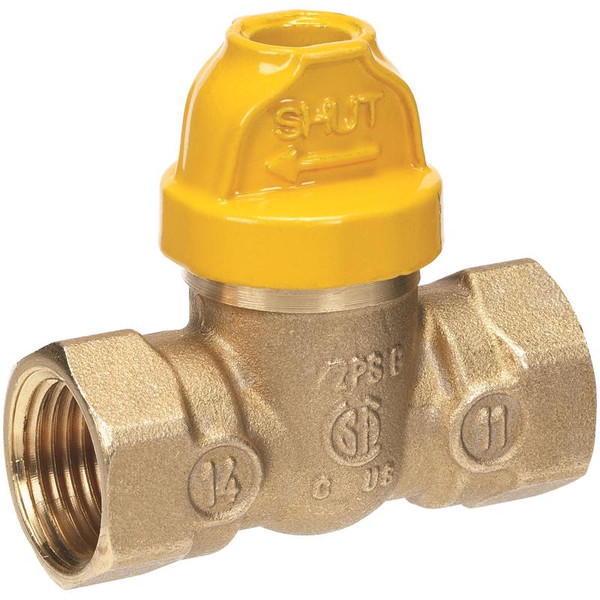 VALVE BALL GAS 3/4 LOCK