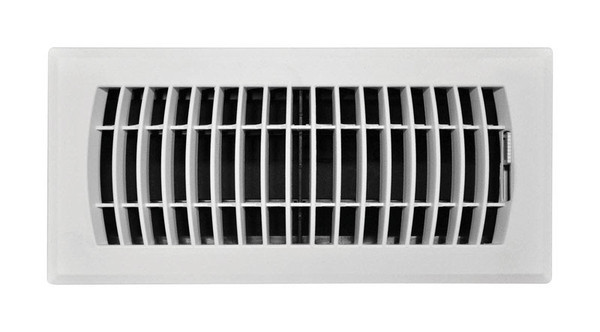 FLOOR DIFFUSER 4X10 WHT