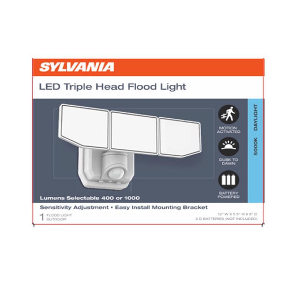 SCRTY FLDLT BTRY 3HD WHT