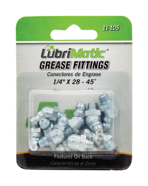 FITTING GRSE 1/4"X28 45D