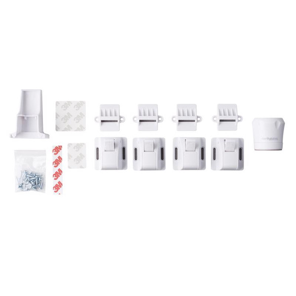 MAGNETIC CABINET LCK WHT