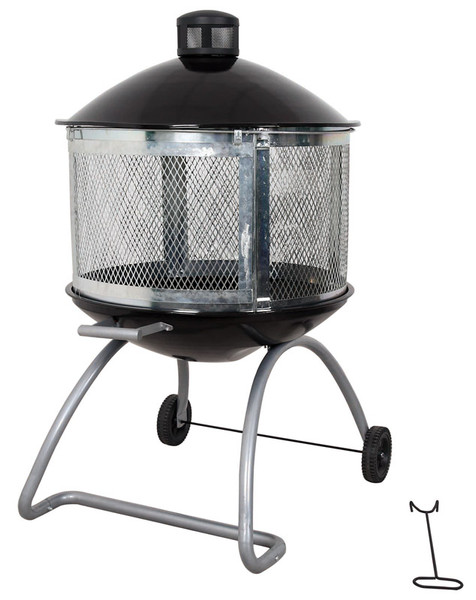 FIREPIT 28 STEEL BLACK
