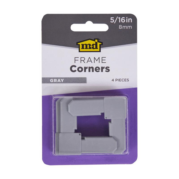 FRM CRNRS PLST GRY 4PC