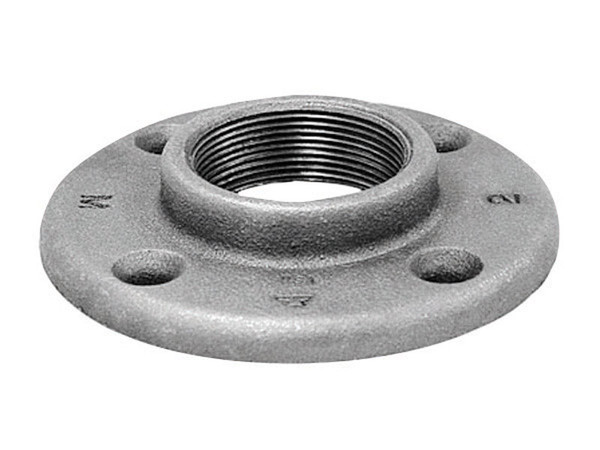 FLANGE FLOOR 1/4 GALV