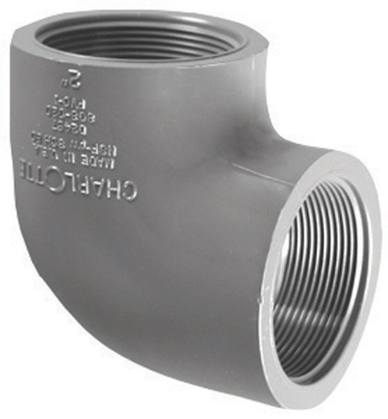 ELBOW 90 SCH80 2FPT PVC