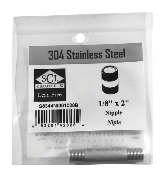 NIPPLE SS 1/8X2