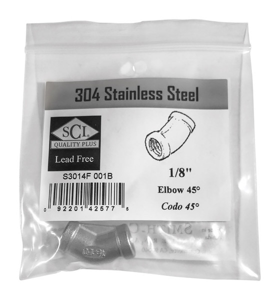 SS 45DEL 1/8 FX1/8 F