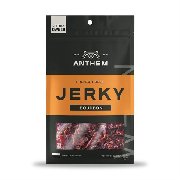 BEEF JERKY BOURBON 6OZ