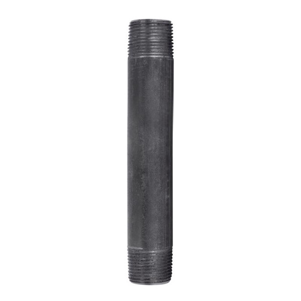 NIPPLE BLACK 3/4X7
