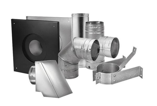 PELLET VENT KIT STEEL 3