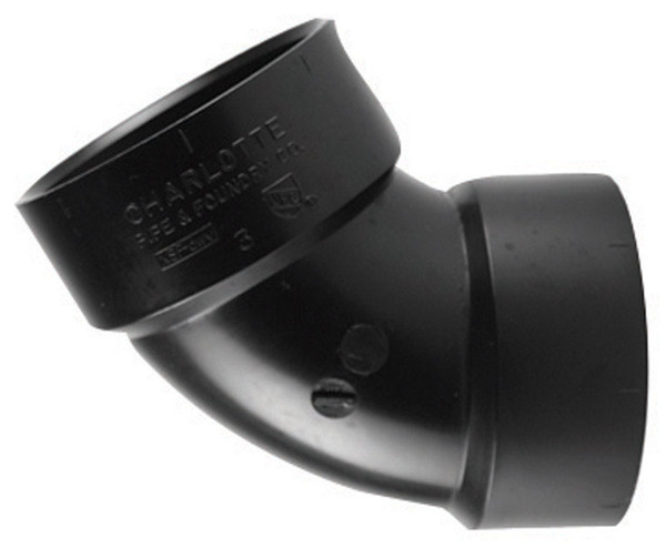 ELBOW 60 ABS DWV 2 HXH