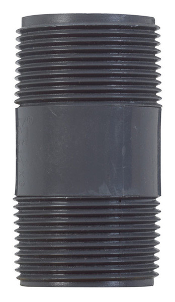NIPPLE SCH80 PVC 1.25X3
