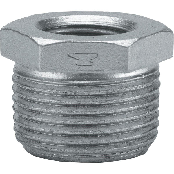 BUSHING HEX 1.25X1/2GALV